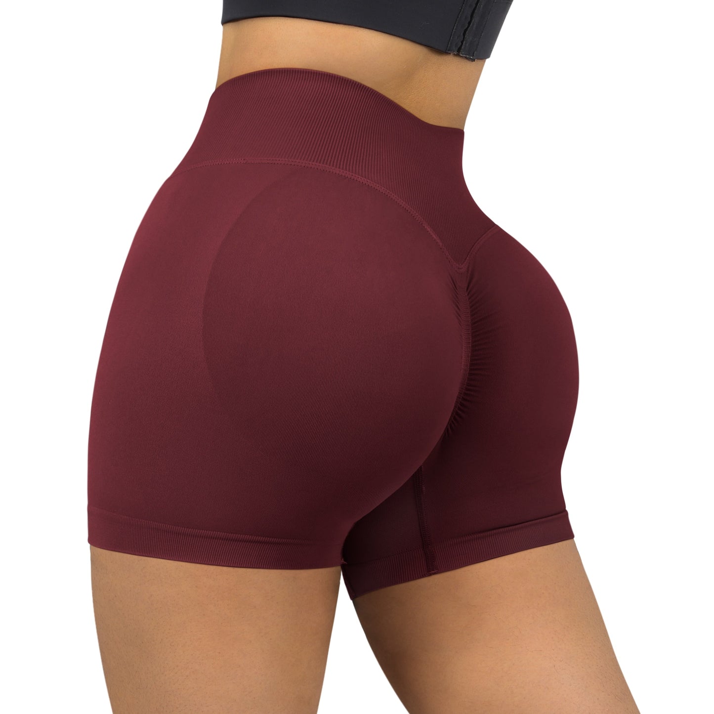 Gemz Shorts For Women Fitness Leggings Push Up Booty Shorts Seamless Legging Shorts XS Workout Shorts Scrunch Butt Yoga Shorts Women