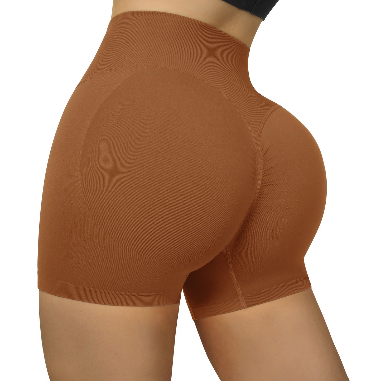 Gemz Shorts For Women Fitness Leggings Push Up Booty Shorts Seamless Legging Shorts XS Workout Shorts Scrunch Butt Yoga Shorts Women