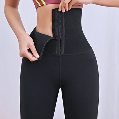 Gemz Cloud Hide Women Yoga Pants High Waist Trainer Sports Leggings Gym Tights Running Trouser Workout Tummy Control Panties S-XXXL