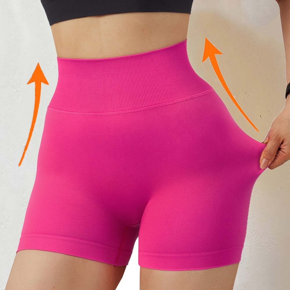 Gemz Shorts For Women Fitness Leggings Push Up Booty Shorts Seamless Legging Shorts XS Workout Shorts Scrunch Butt Yoga Shorts Women